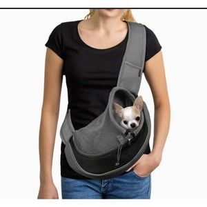 YUDODO Pet Dog/Cat Sling Carrier Breathable Mesh Travel Sling Bag Size MediumNEW